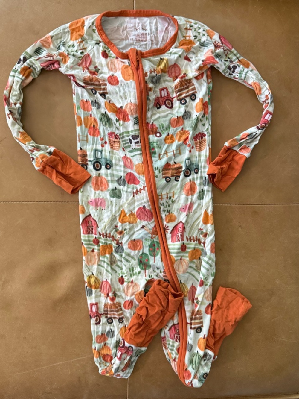 Little Sleepies Viscose Bamboo Footie 18-24M